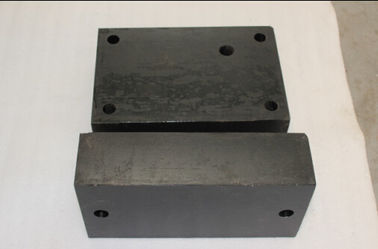 Black PU Polyurethane Pressure Relief Block , 90A - 95A Polyurethane Parts